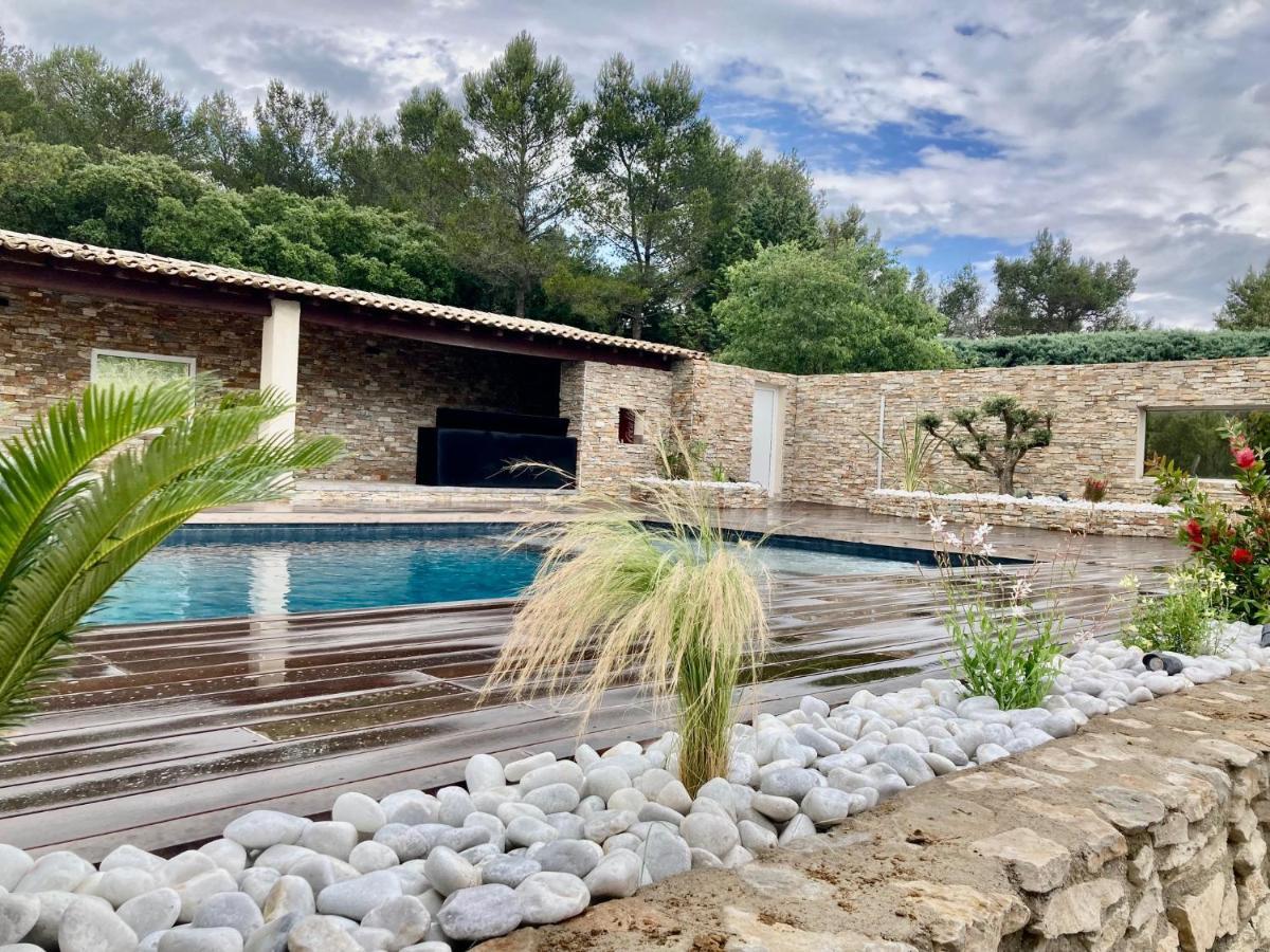 Magnifique Villa De Luxe Au Coeur De La Garrigue Nîmes Buitenkant foto